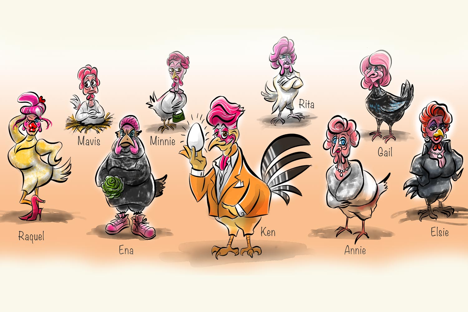 Animal illustrations