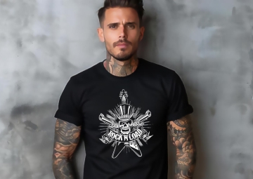 T-shirt design illustration