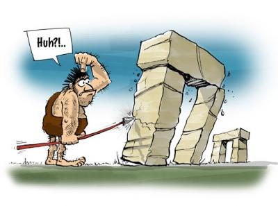 Illustration for inside the book - history of the world