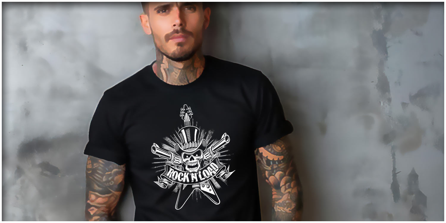 T-shirt design illustration